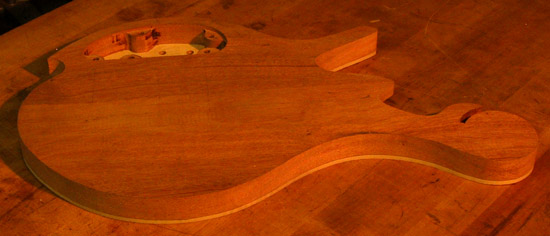  Scroll of a Xylem bass from the back