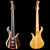 Custom 6-string bass with Norstrand Zen Blades