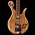 Custom 4 string bass body with string-thru design and Hipshot TransTone bridge 
