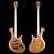 Short scale bass guitar with Aguilar pickups, OBP-3 pramp