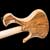 Bocote bass guitar with custom Xylem scroll