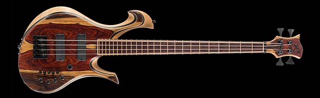 Bass guitar w/ Ghost Hexpander MIDI interface