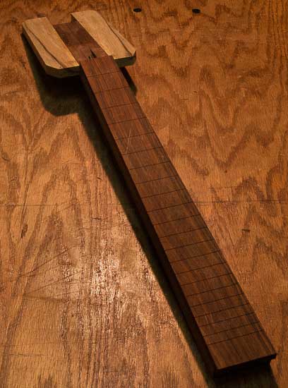 Neck blank for a Xylem custom guitar