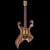 Exotic custom guitar with limba and walnut body